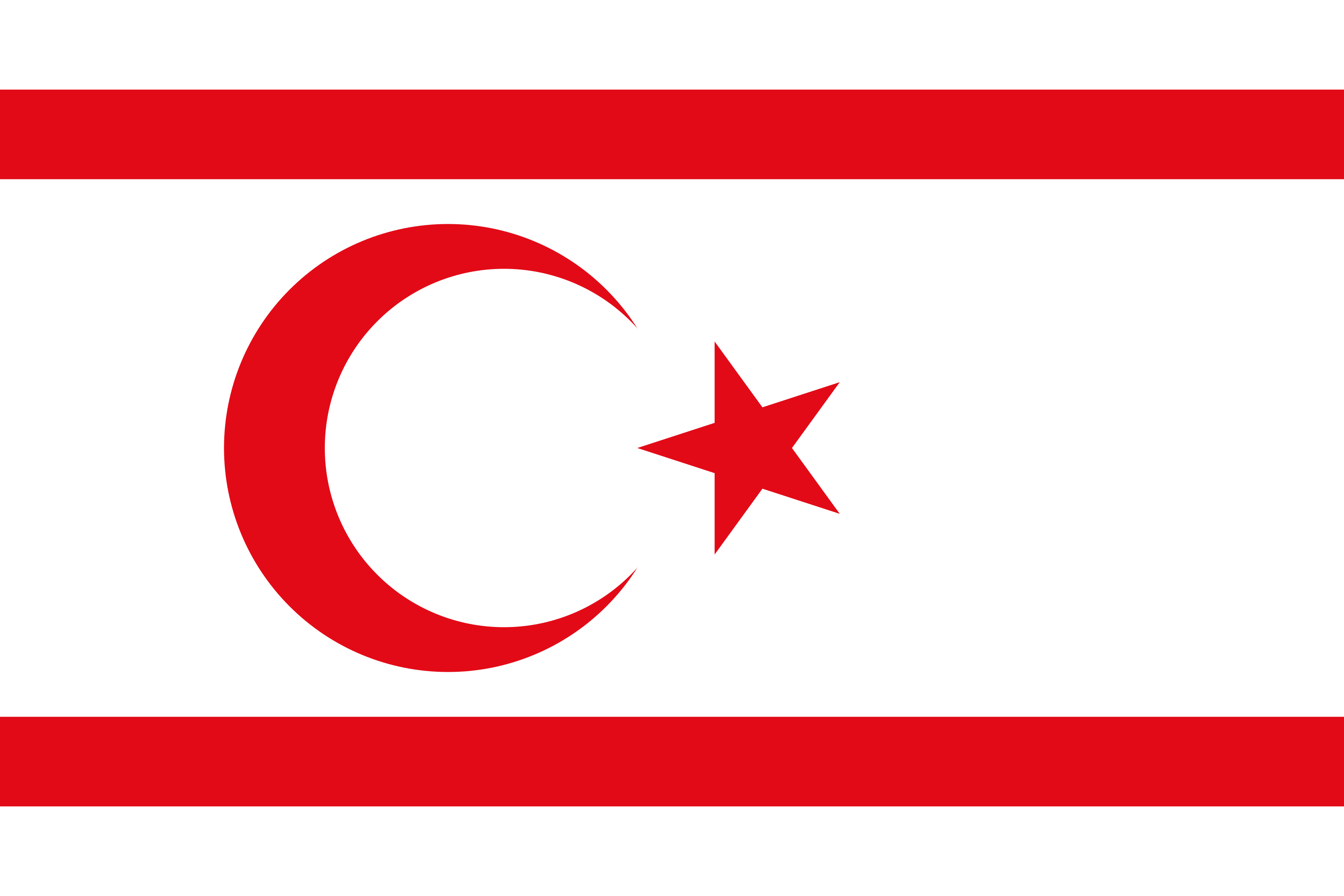 The Turkish Republic of Northern Cyprus Flag Vector - Free Download