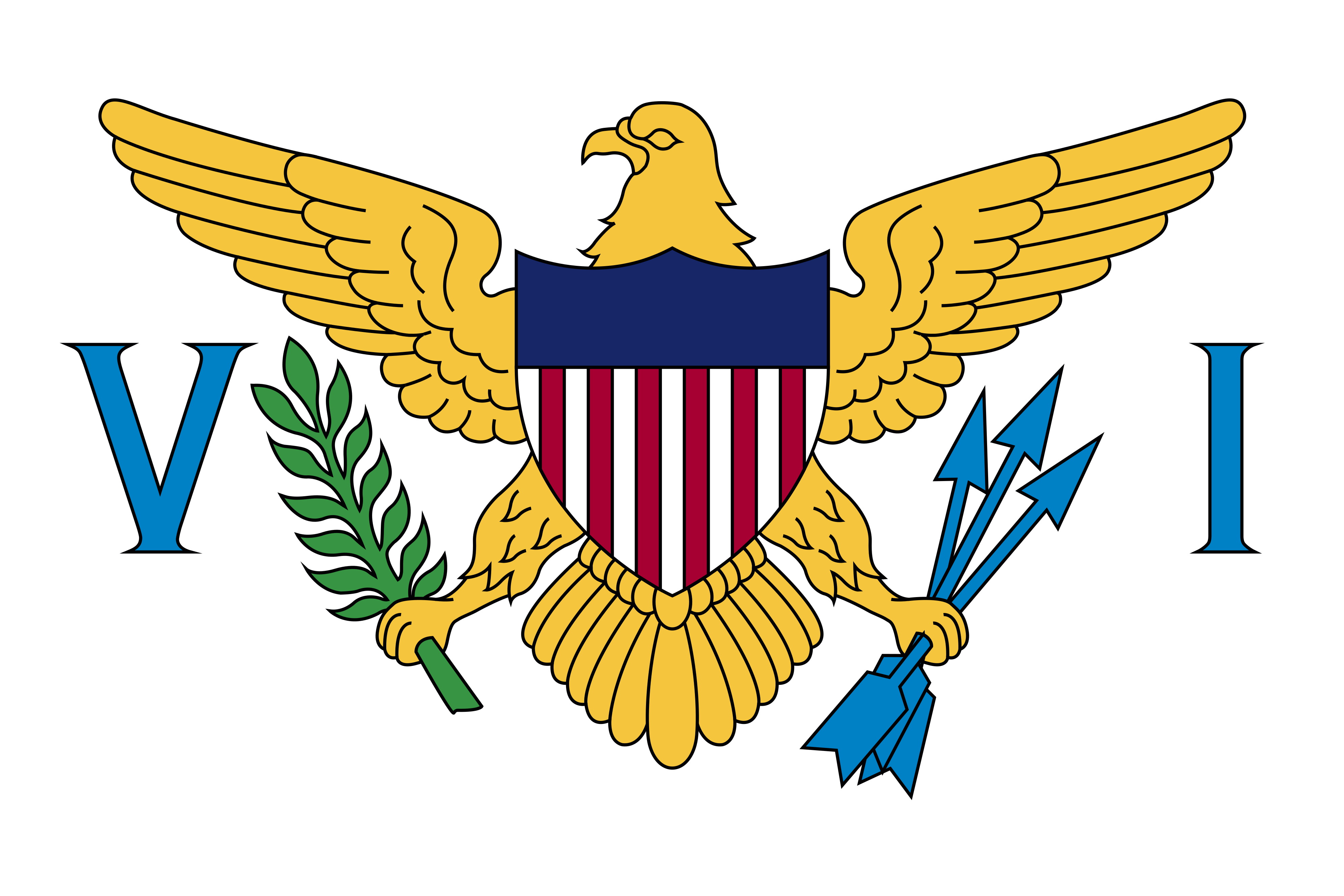 Free United States Virgin Islands Flag Documents: PDF, DOC, DOCX, HTML & More!