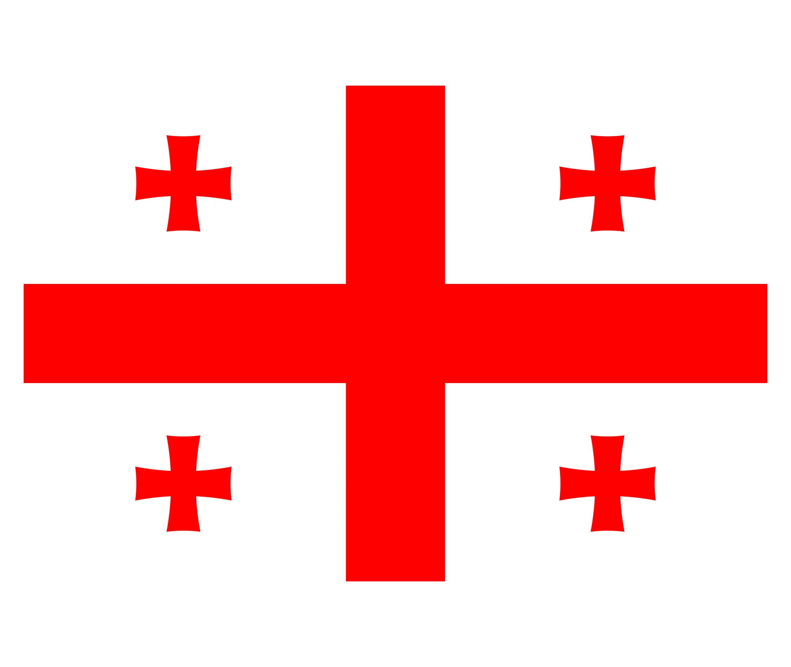 Georgia Flag Colours