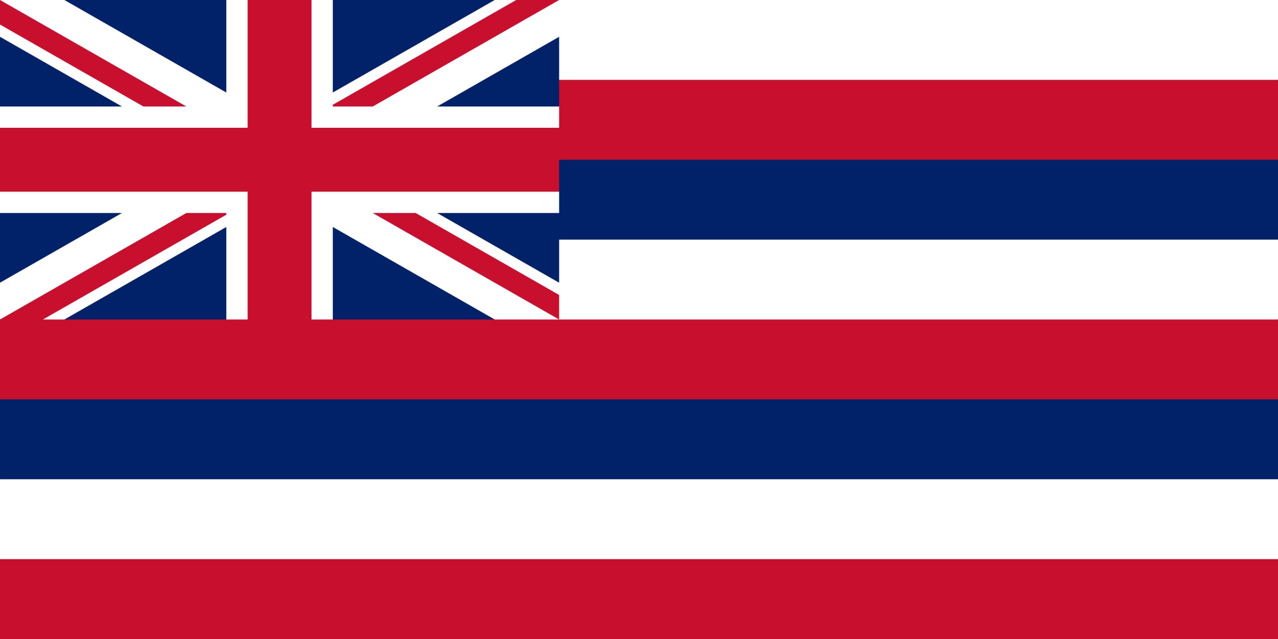 Hawaii State Flag Colors – HTML HEX, RGB, HSL, CMYK, HWB and NCOL