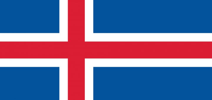 Iceland Flag Colours