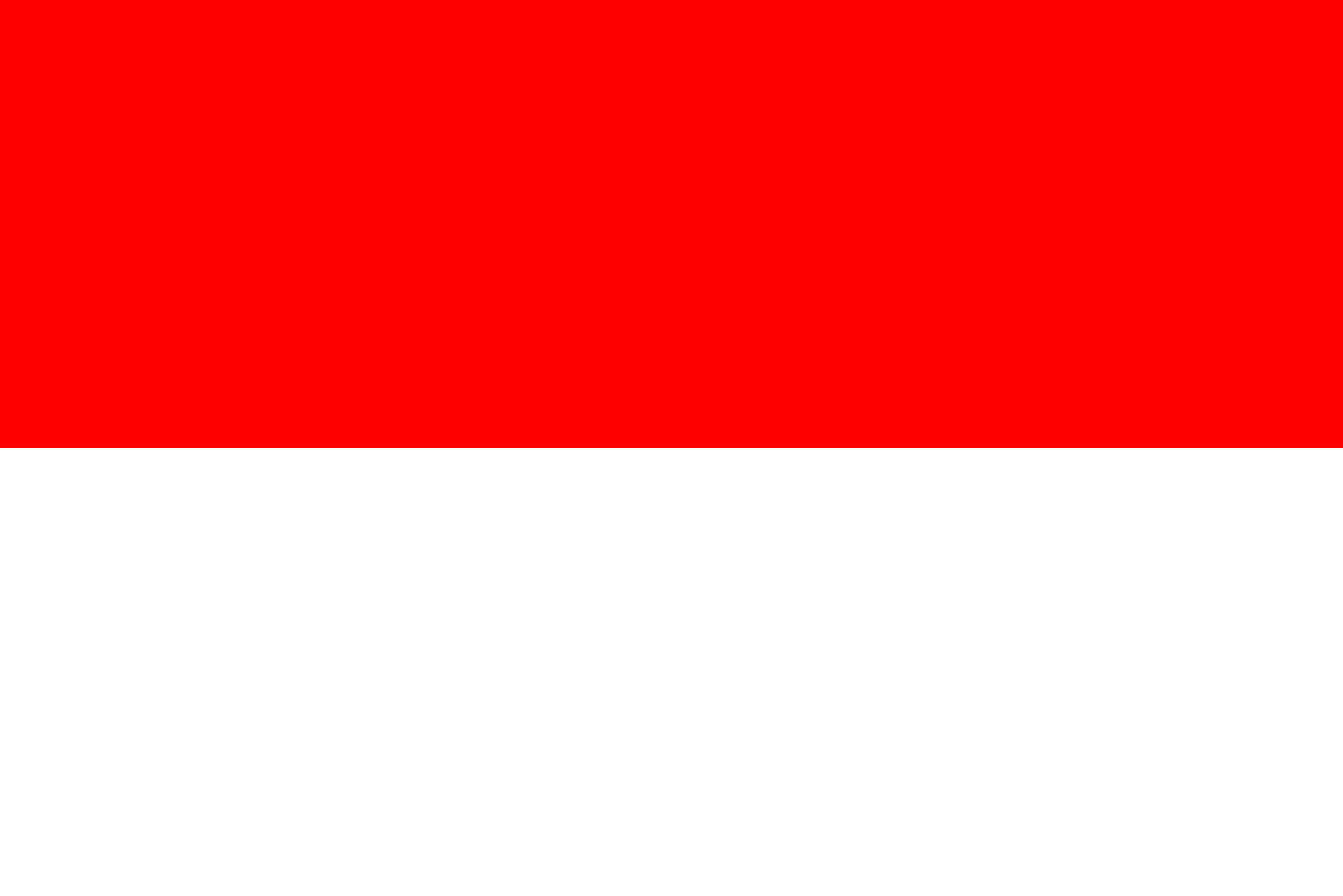 Indonesia Flag Colours