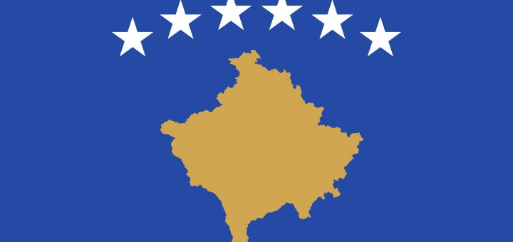 Kosovo Flag Colours