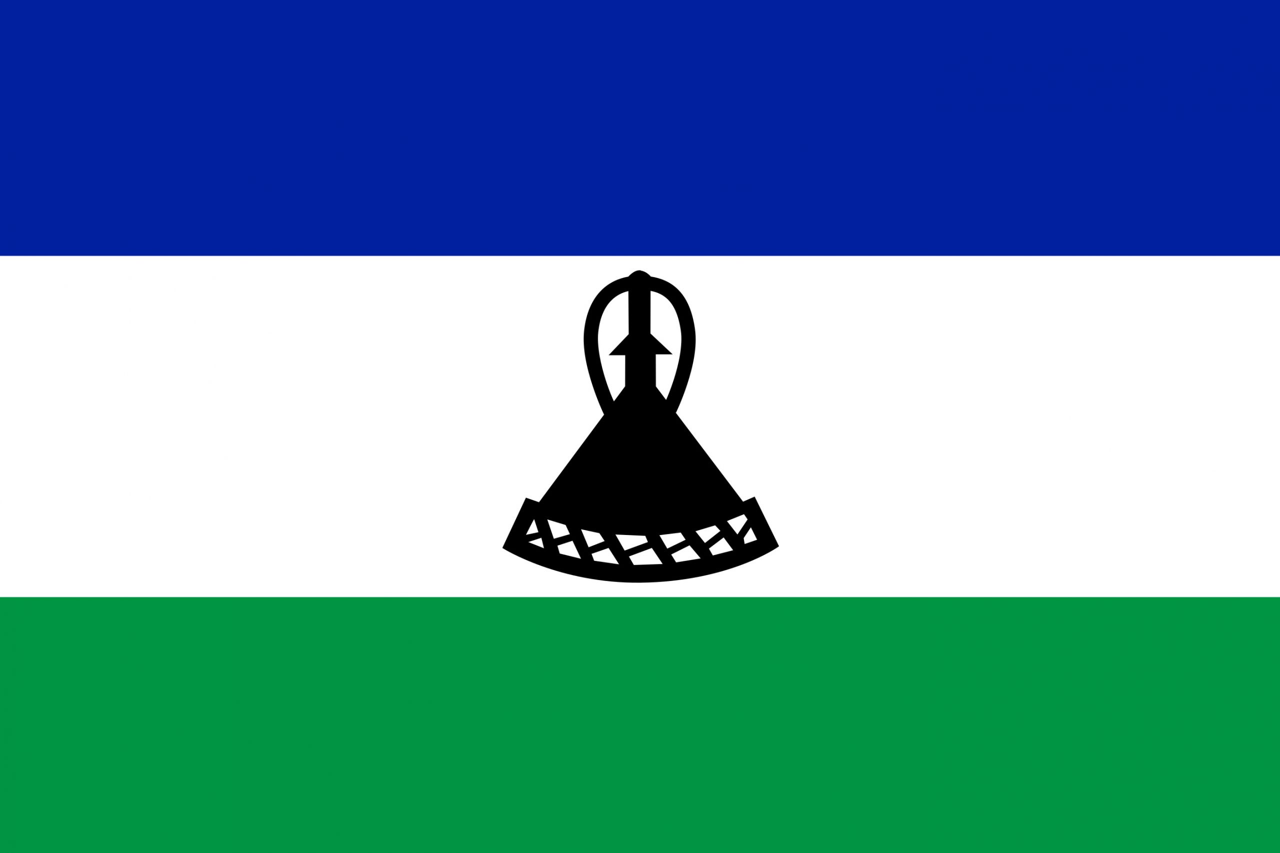 Lesotho Flag Colours