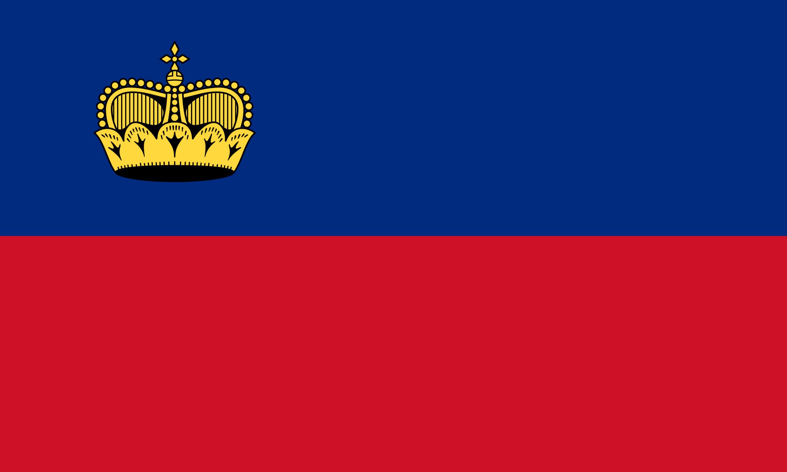 Liechtenstein Flag Colours