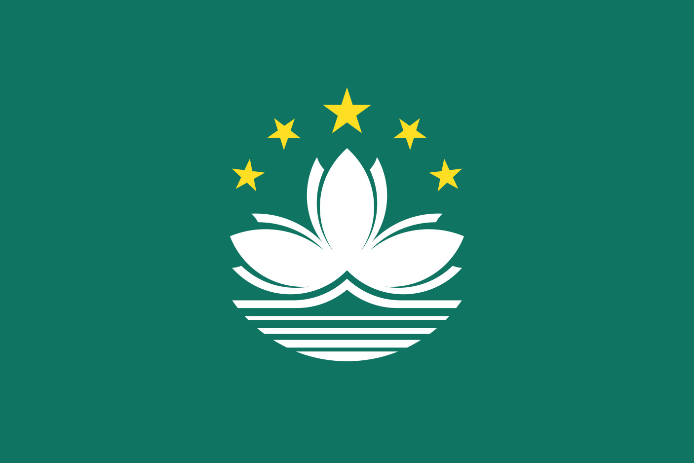 Macau Flag Colours