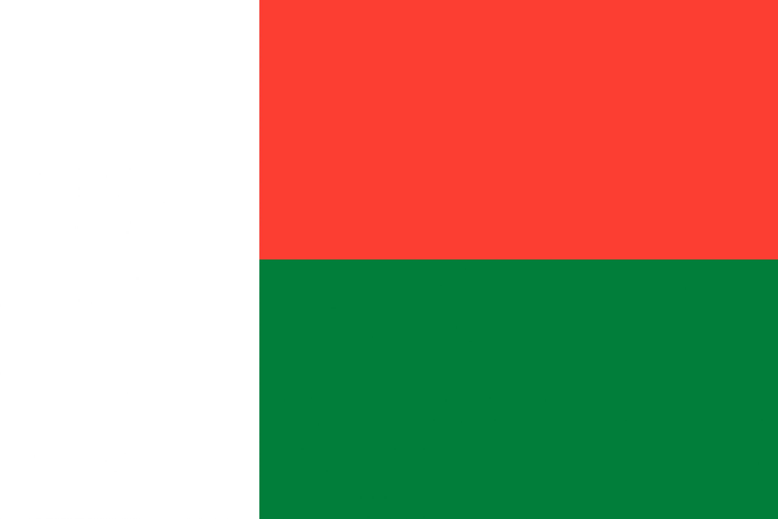 Madagascar Flag Colours