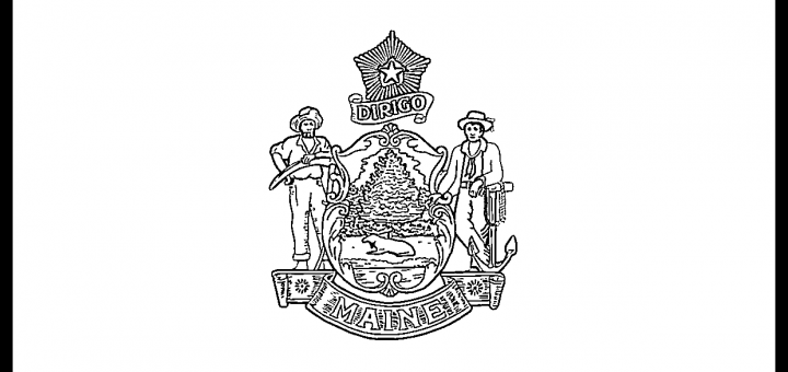Maine_Flag_Coloring_Page