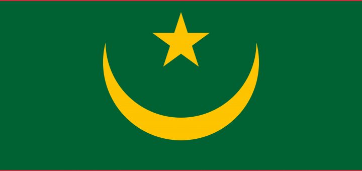 Mauritania Flag Colours