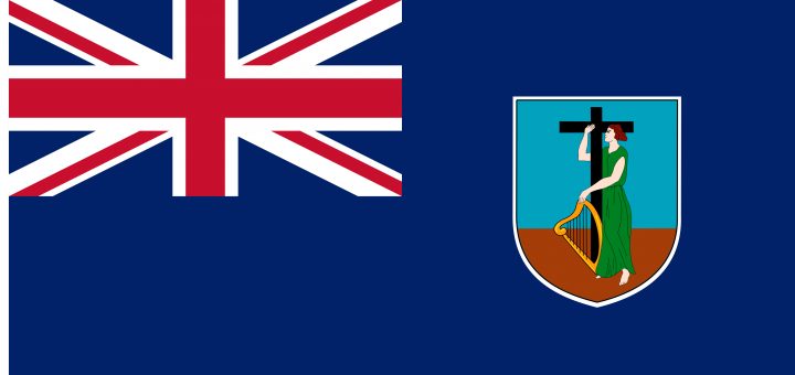 Montserrat Flag Colours