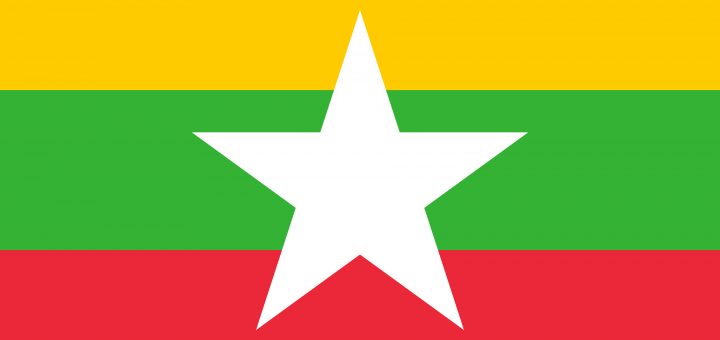 Myanmar Flag Colours