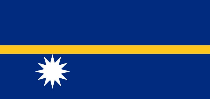 Nauru Flag Colours