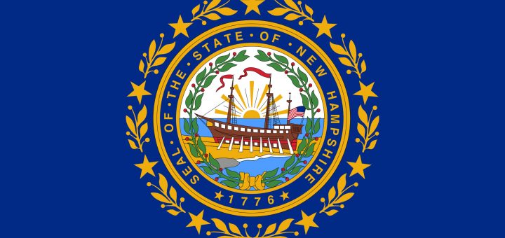 New Hampshire State Flag Colors