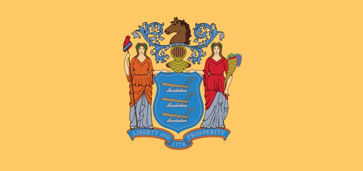 New Jersey State Flag Colors