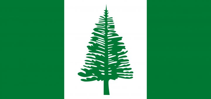 Norfolk Island Flag Colours
