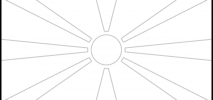 North Macedonia Flag Colouring Page