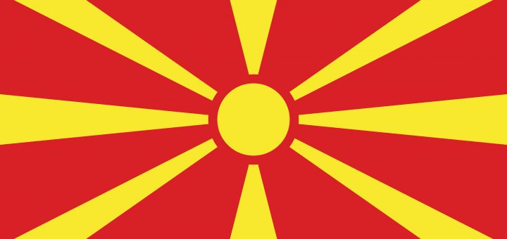 North Macedonia Flag Colours