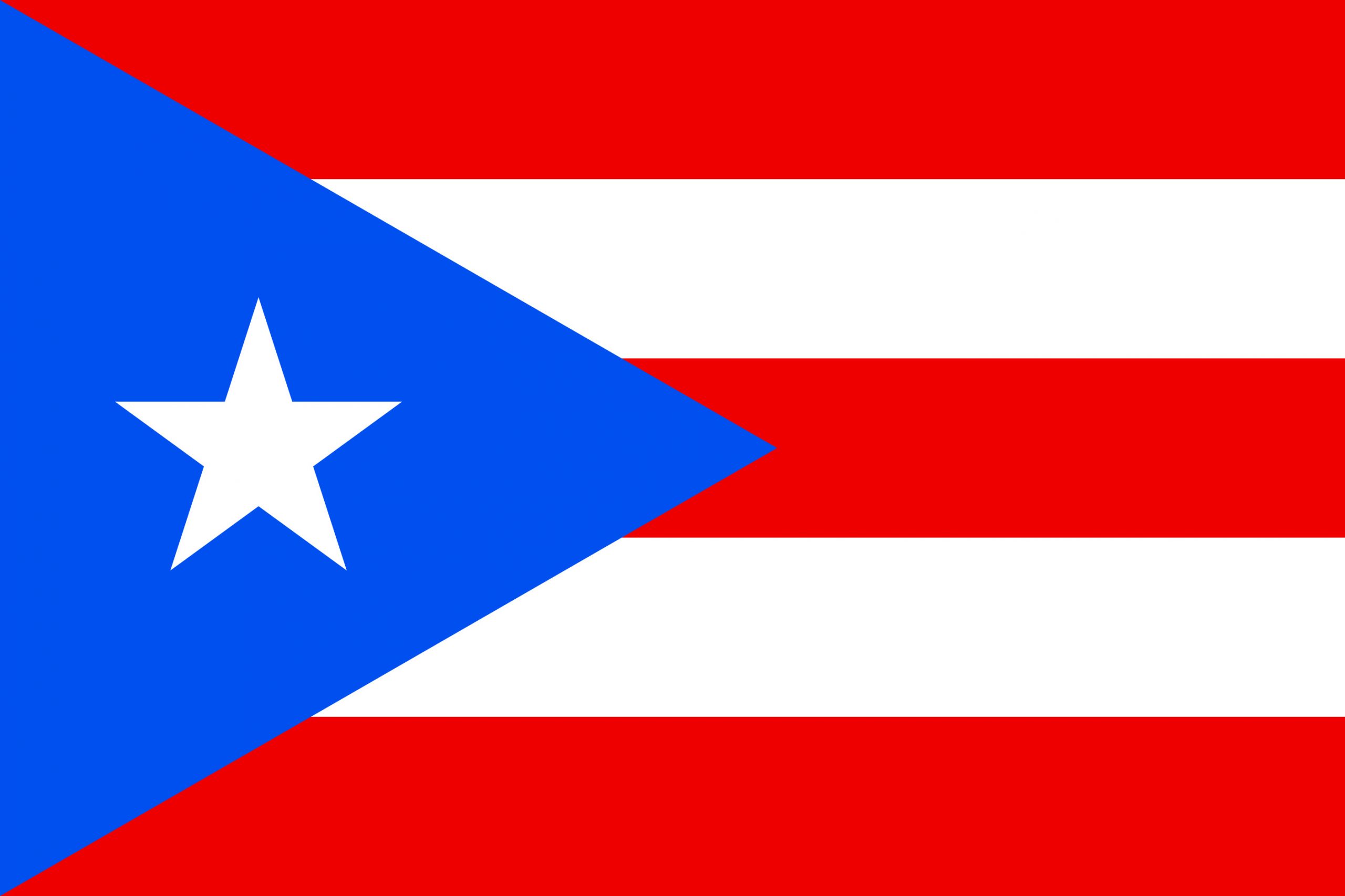 Puerto Rico Flag Colours