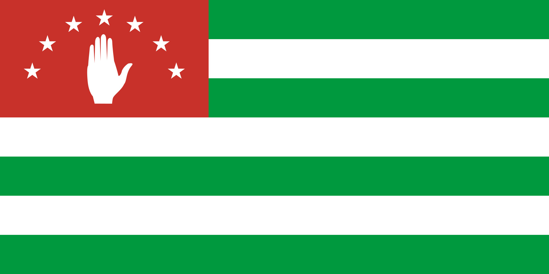 Republic of Abkhazia Flag Colours