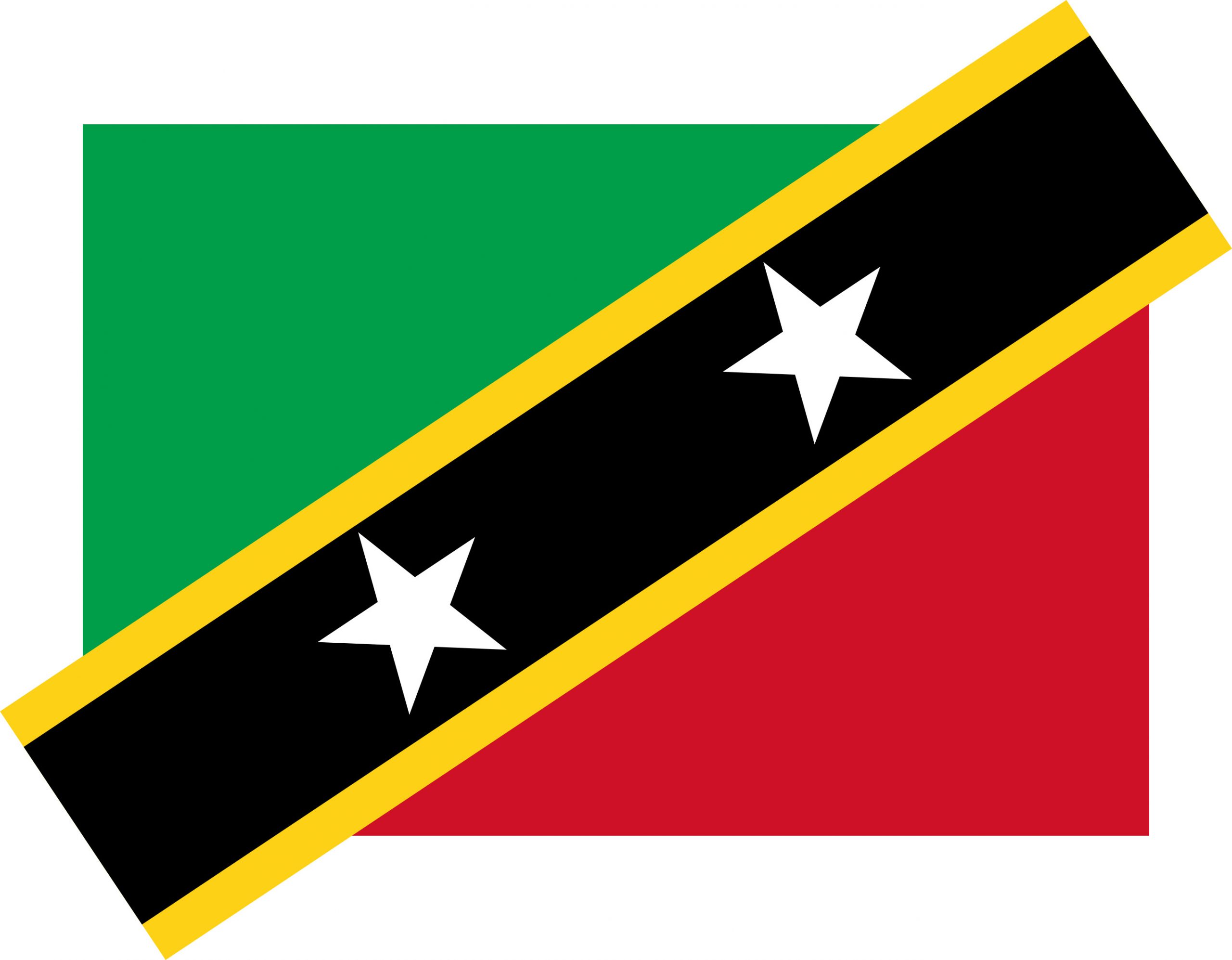 Saint Kitts and Nevis Flag Colours