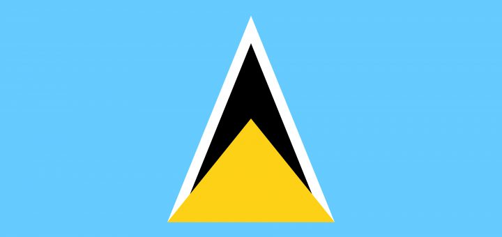 Saint Lucia Flag Colours