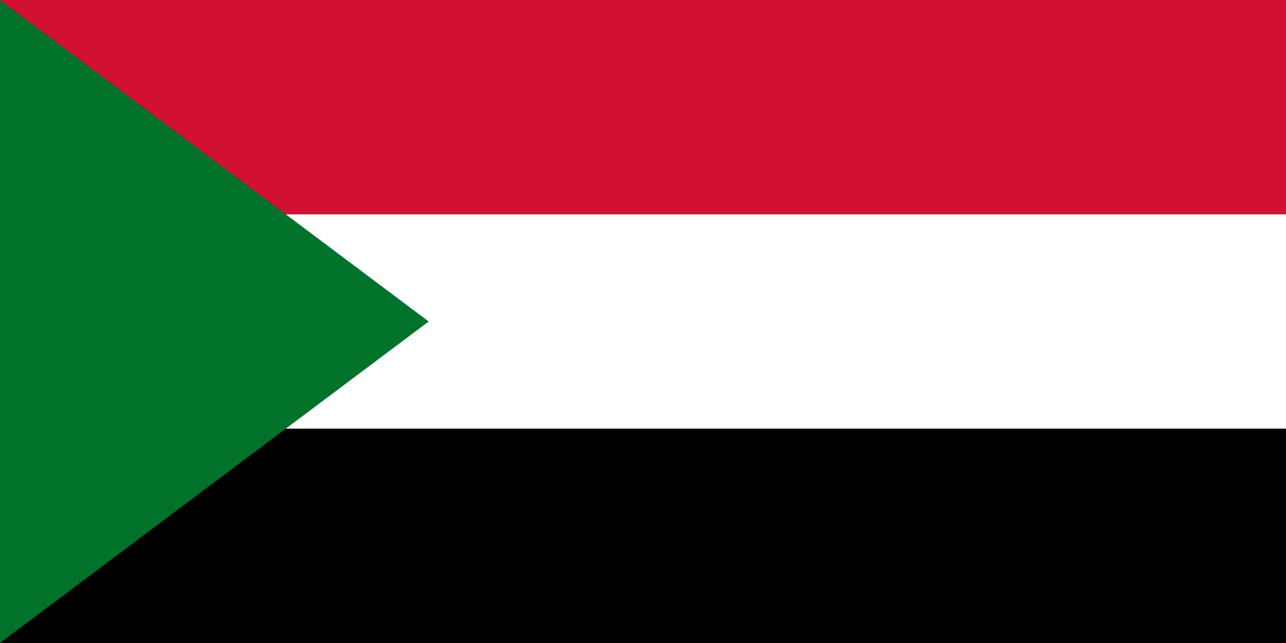 Sudan Flag Colours