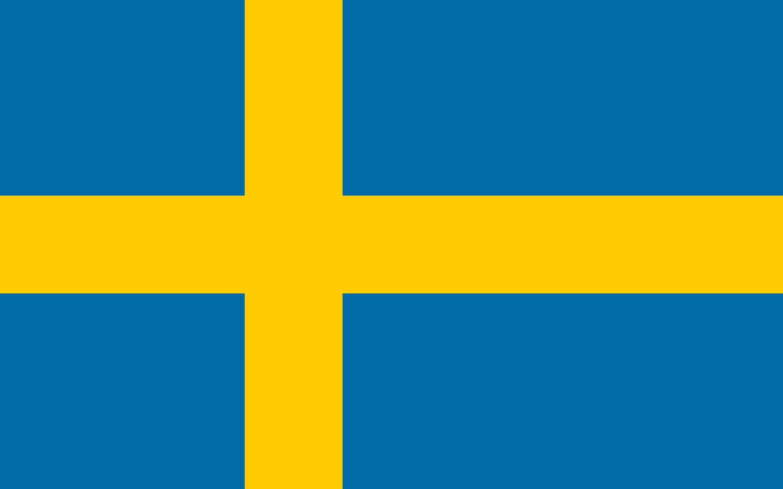 Sweden Flag Colours