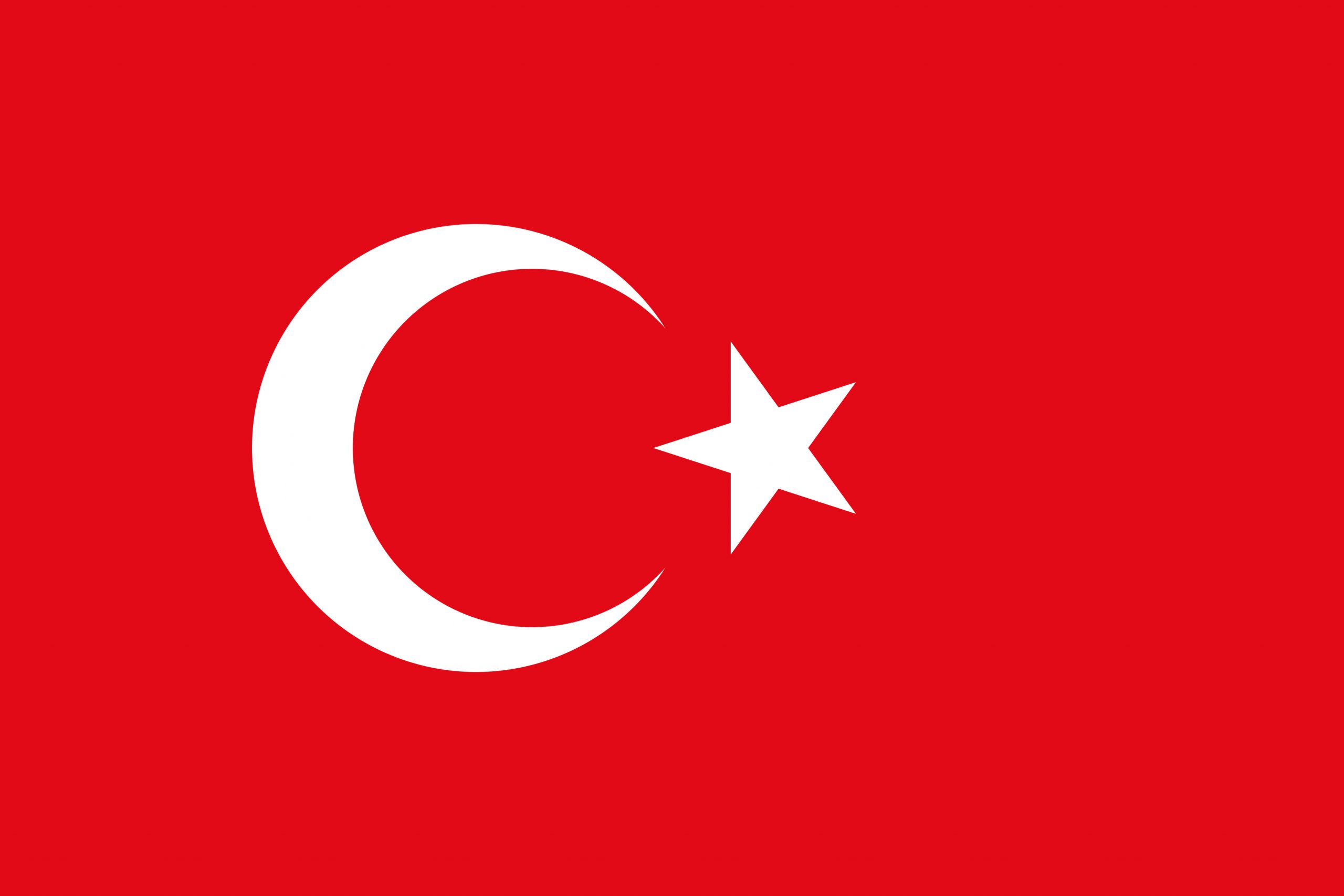 Turkey Flag Colours