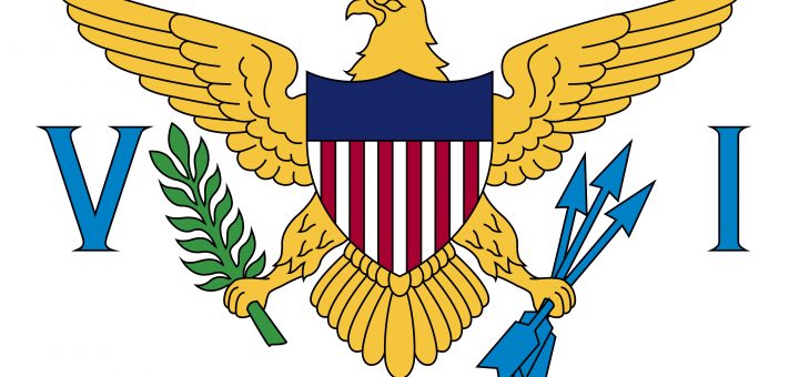 United States Virgin Islands Flag Colours